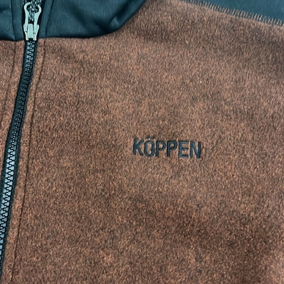 Koppen Fleece Zip Up Jacket Size Large - Picture 2 of 8